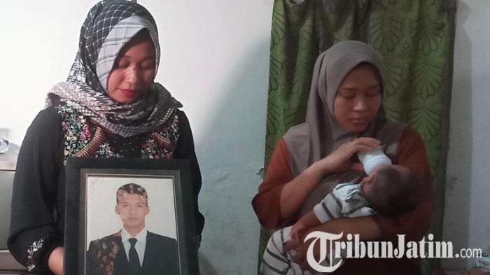 Tangis Istri Praka Dwi Bekti Probo yang Gugur Saat Baku Tembak, Ungkap Pesan Terakhir: Jagain Mama