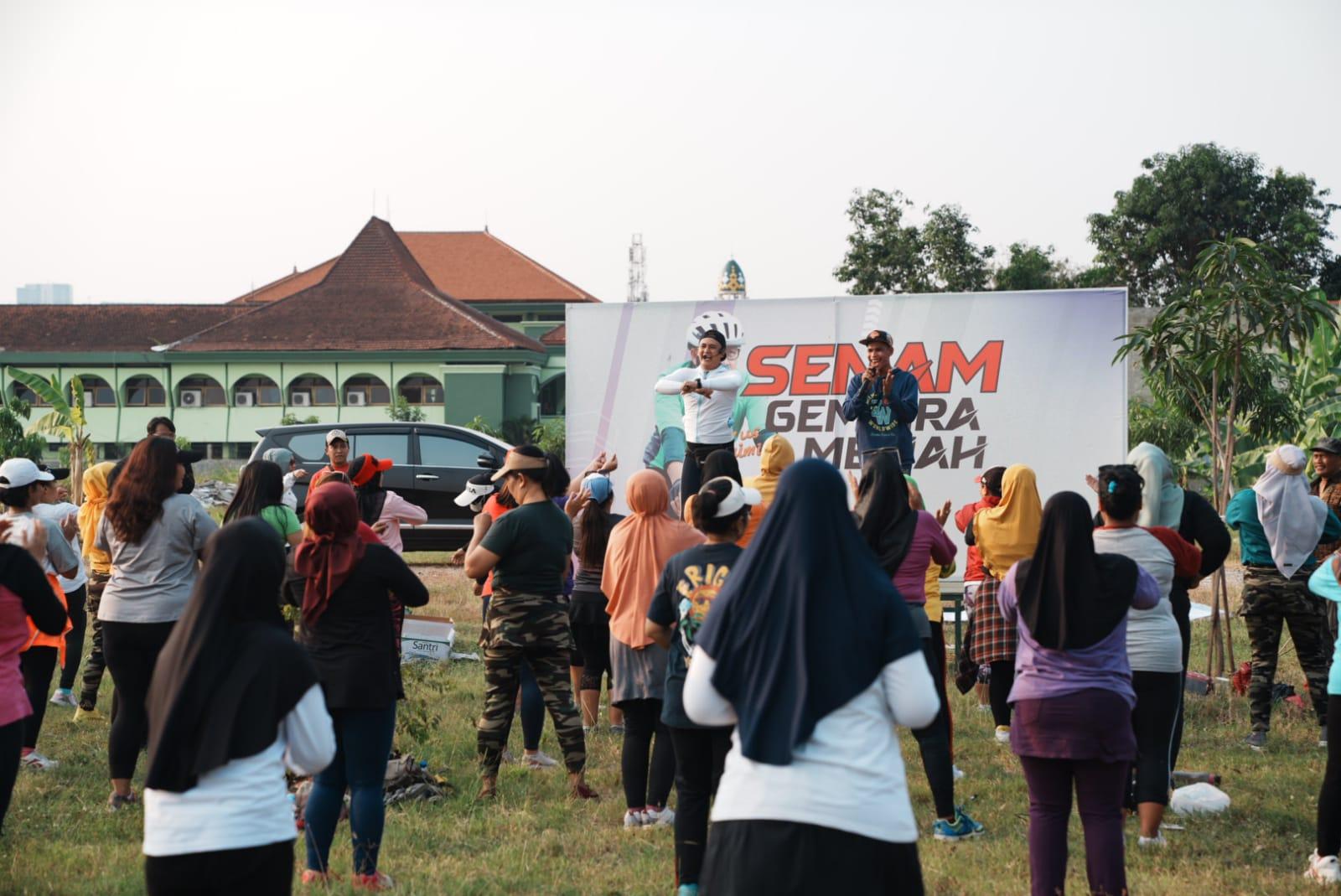 Dianggap Peduli Gender, Gus Muhaimin Dapat Dukungan dari Emak-emak Komunitas Senam Surabaya