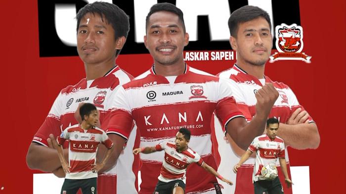 Madura United Umumkan Perpanjang Kontrak Bayu Gatra, Dodi Alexvan Djin dan Novan Setya Sasongko