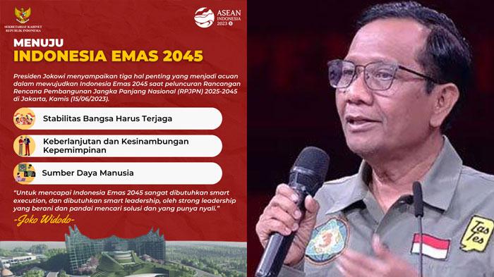 Mahfud MD Sebut Indonesia Emas yang Diusung Prabowo 'Omong Kosong', Akan Sulit Diwujudkan Pemerintah