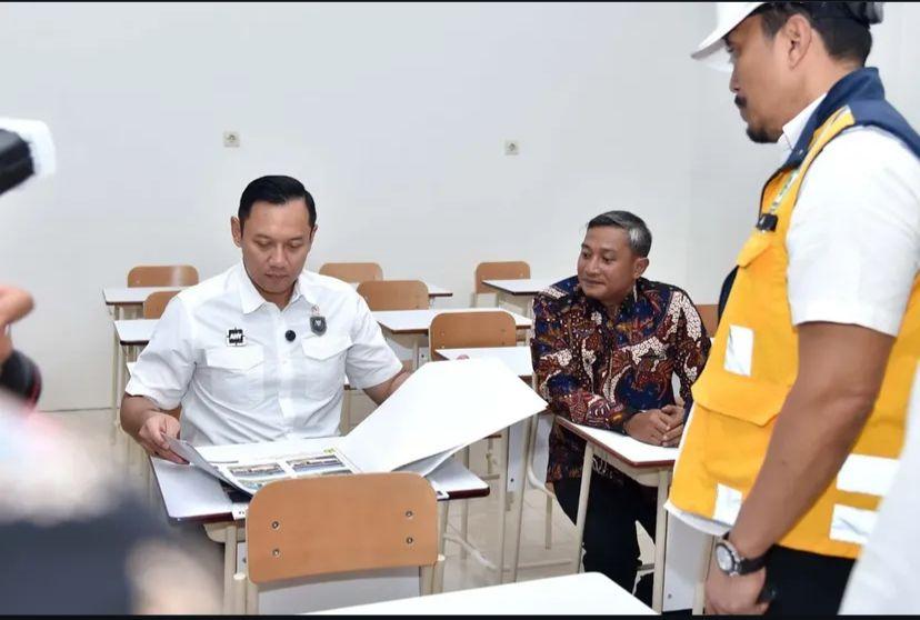Menko AHY Pantau Progres Renovasi Sekolah Rakyat Pacitan, Calon Siswa Beri Sambutan Meriah