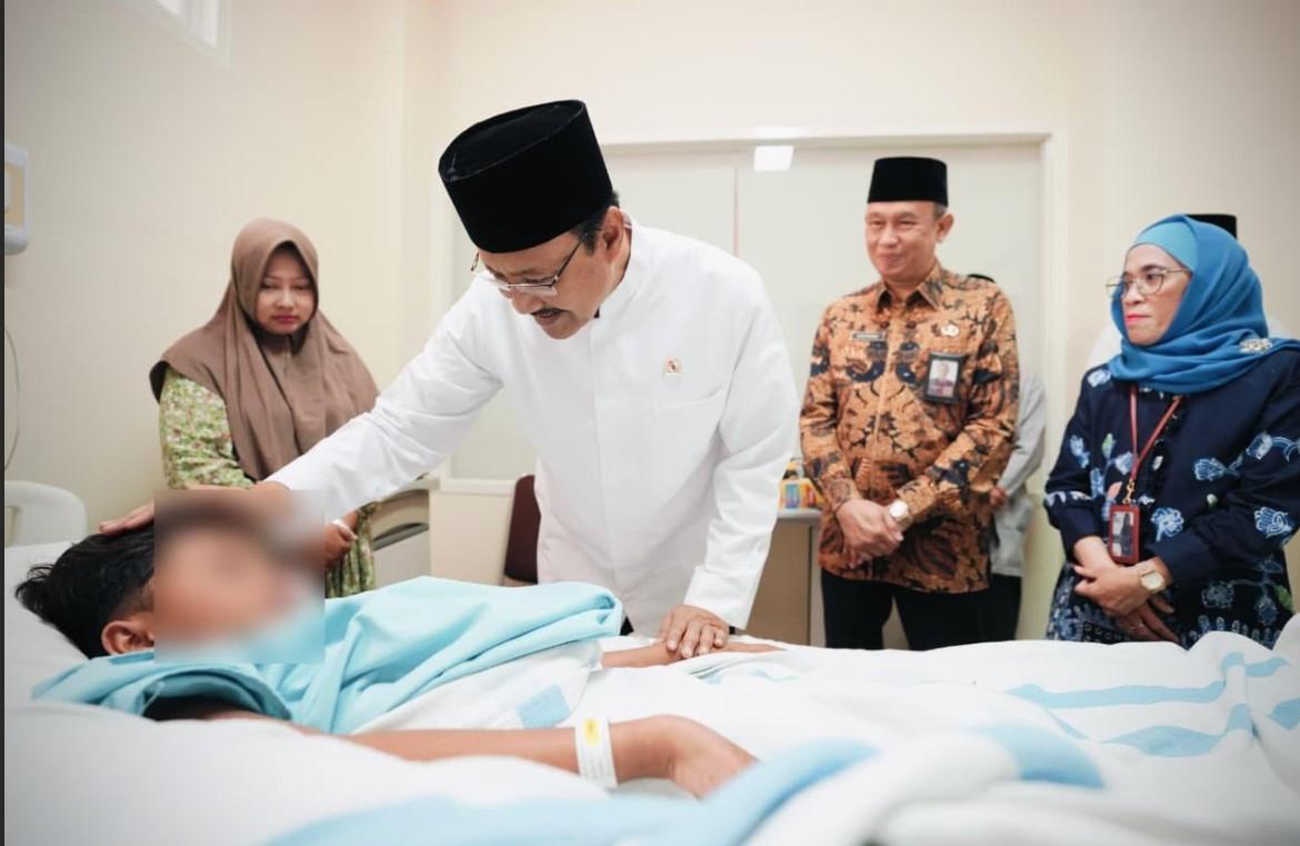 Pascatragedi Al Khoziny Sidoarjo, Gus Ipul Pastikan Bantuan Rehabilitasi Total untuk Korban