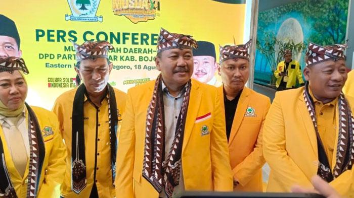 Musda XI Golkar Bojonegoro Berlangsung Aklamasi, Ahmad Supriyanto Melenggang Mulus