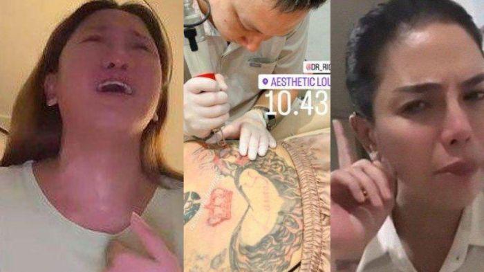 Nikita Mirzani Lakukan Hal Menyakitkan di Punggung, Bukti Lepas Urusan dari Lolly, Hapus Nama