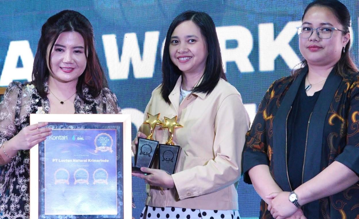 Raih Capaian Positif di Penghujung 2024, Lautan Natural Krimerindo Diganjar 4 Penghargaan Sekaligus