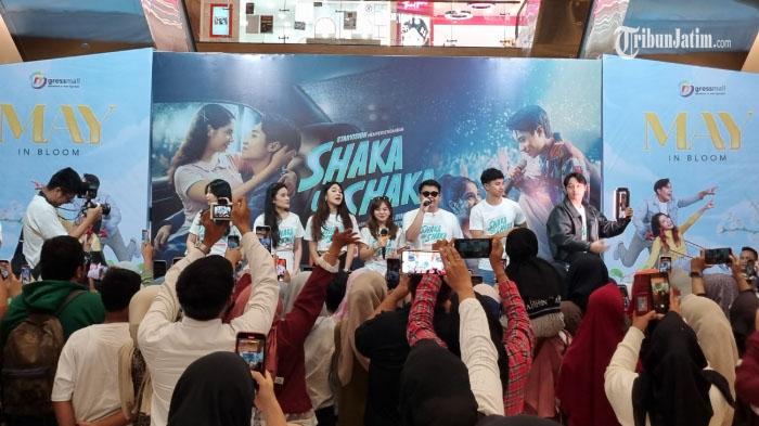 Meet and Greet Film 'Shaka Oh Shaka' di Gressmall Gresik Diserbu Gen Z
