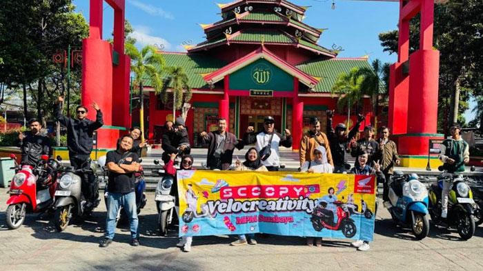 Scoopy Velocreativity di Pasuruan Berjalan Meriah, Paduan Gaya dan Keselamatan Berkendara
