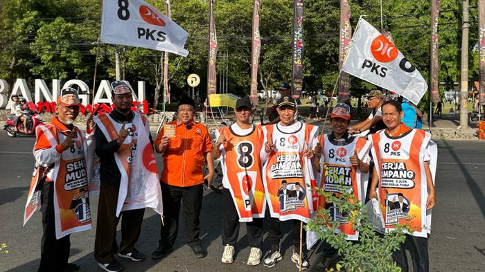 Cara PKS Jatim Sampaikan Tiga Gagasan yang Diusung, Gelar Flashmob Serentak di Ratusan Titik