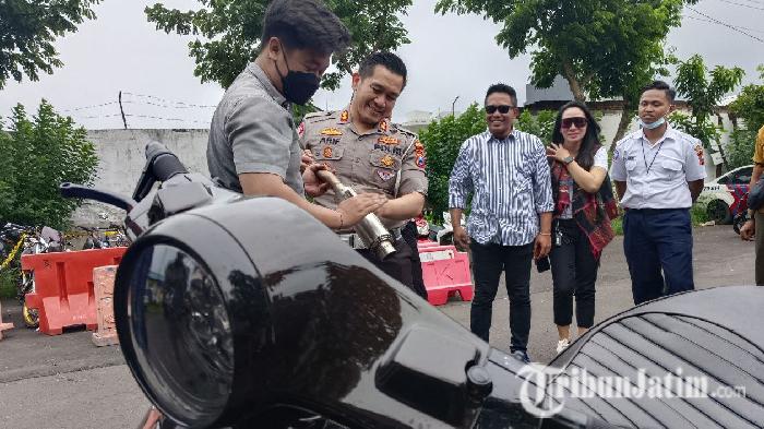 Dihipnoterapi, Pelajar Pelanggar Lalin di Surabaya Mendadak Risih Pakai Knalpot Brong: 'Norak'