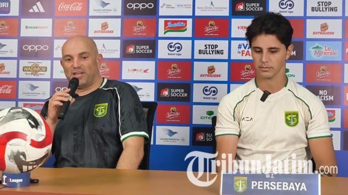 Pelatih Persebaya Tepis Isu Bruno Moreira Absen 3 Laga Karena Kontraknya Tidak Diperpanjang