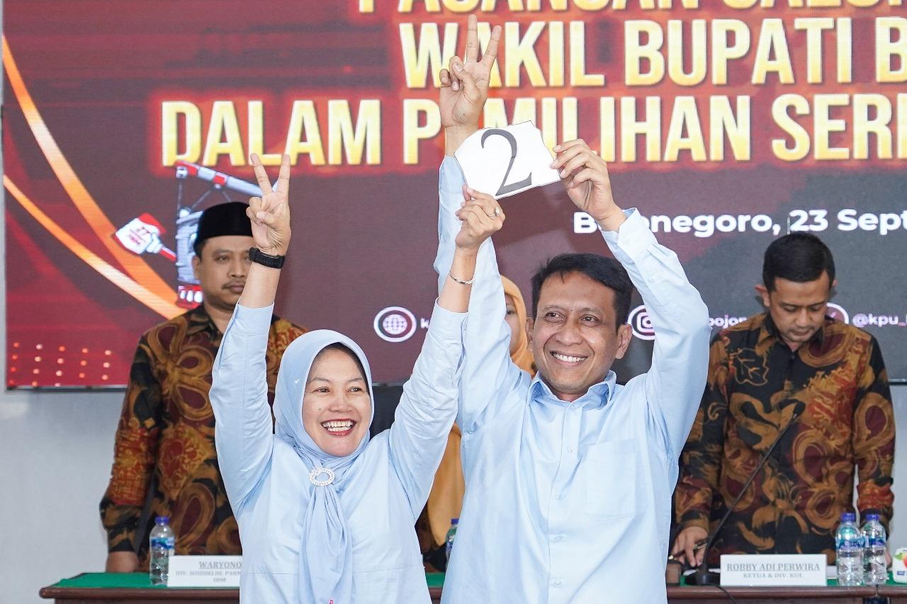 Survei Poltracking: Pemilih Prabowo, Anies Hingga Ganjar Pilih Wahono-Nurul di Pilkada Bojonegoro