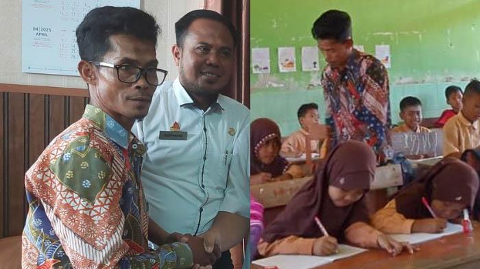 Penyebab Rasul Guru SD Dipecat Bukan karena Wali Murid, Disdik Perbolehkan Ngajar Lagi: Sudah Islah