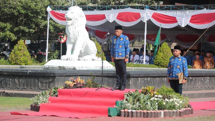 Peringatan Hari Korpri di Ponorogo, Kang Giri Ingatkan ASN Netralitas Saat Pemilu