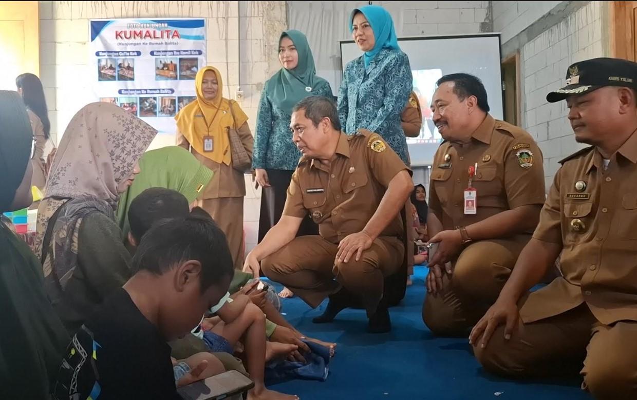 Angka Stunting di Kecamatan Saradan Tinggi, Pemkab Madiun Dorong OPD Gencar Lakukan Intervensi