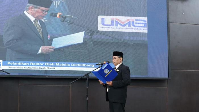 Prof Khoirul Anwar Resmi Jabat Rektor Universitas Muhammadiyah Gresik