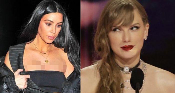 Reaksi Kim Kardashian Diisukan Disindir Taylor Swift Lewat Lagu 'thanK you aIMee', Sentil soal Hidup