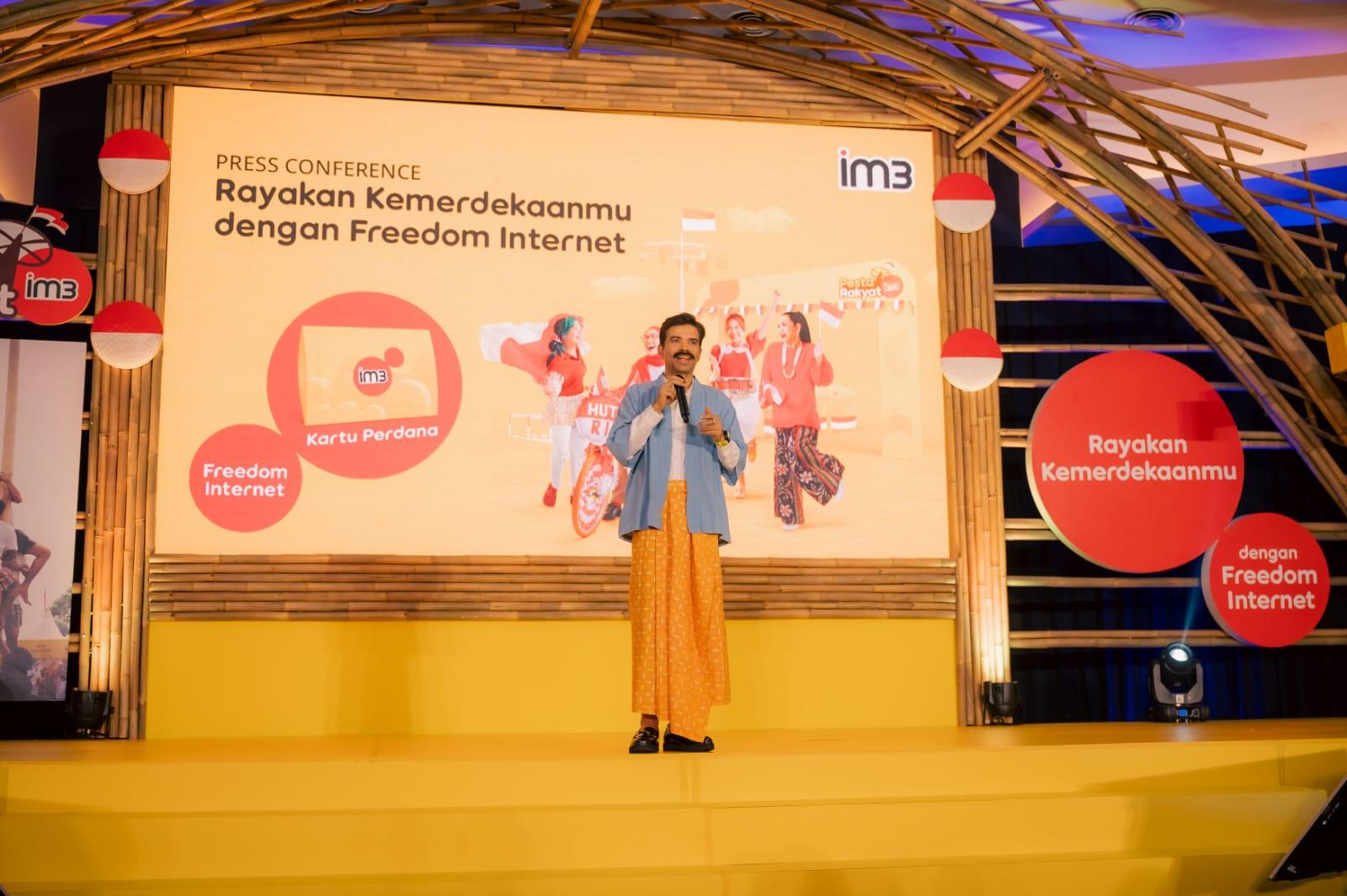 Sambut Dirgahayu RI, IM3 Hadirkan Kampanye “Rayakan Kemerdekaanmu dengan Freedom Internet