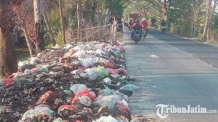 Pakai CCTV, DLH Lamongan Buru Warga yang Buang Sampah di Bahu Jalan Pucuk dan Sukodadi