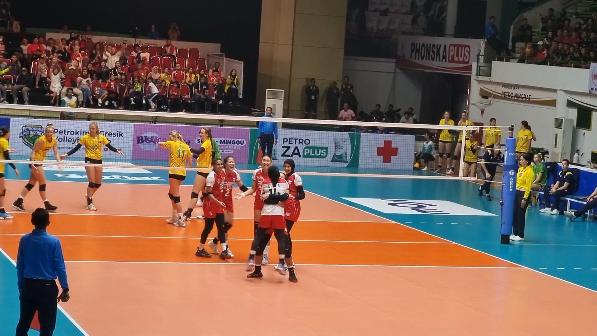 Hasil AVC Challenge Cup 2023: Menang 3 Set Langsung, Timnas Voli Putri Indonesia Lolos ke Semifinal