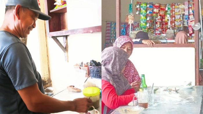 Jualan Kopi Murah Rp500, Pasutri Tak Masalah Cuma Dapat Untung Rp30 Ribu Sehari: Sama-sama Menikmati