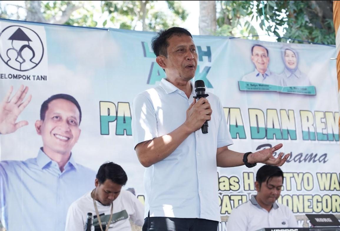 Setyo Wahono Komitmen Tuntaskan Masalah Pertanian Bojonegoro