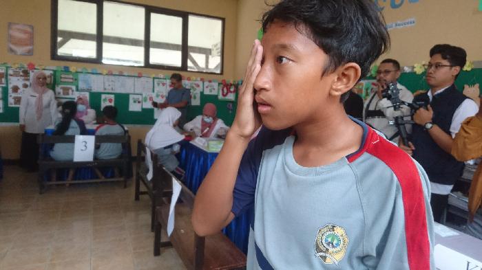 Banyak Anak Sekolah di Tulungagung Alami Gangguan Penglihatan