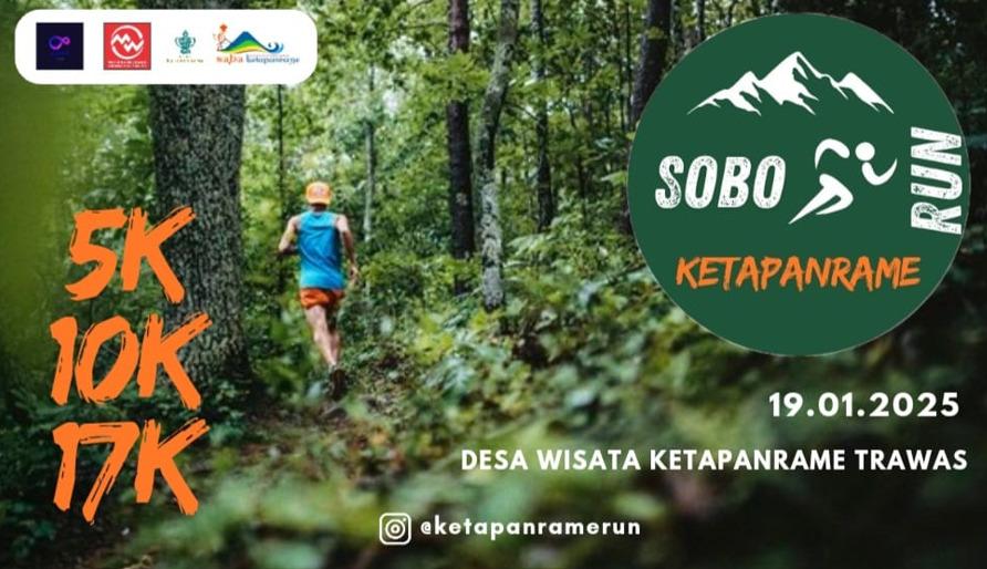 Nikmati Sensasi Lari di Tengah Sejuknya Pegunungan dalam Sobo Ketapanrame Run 2025!