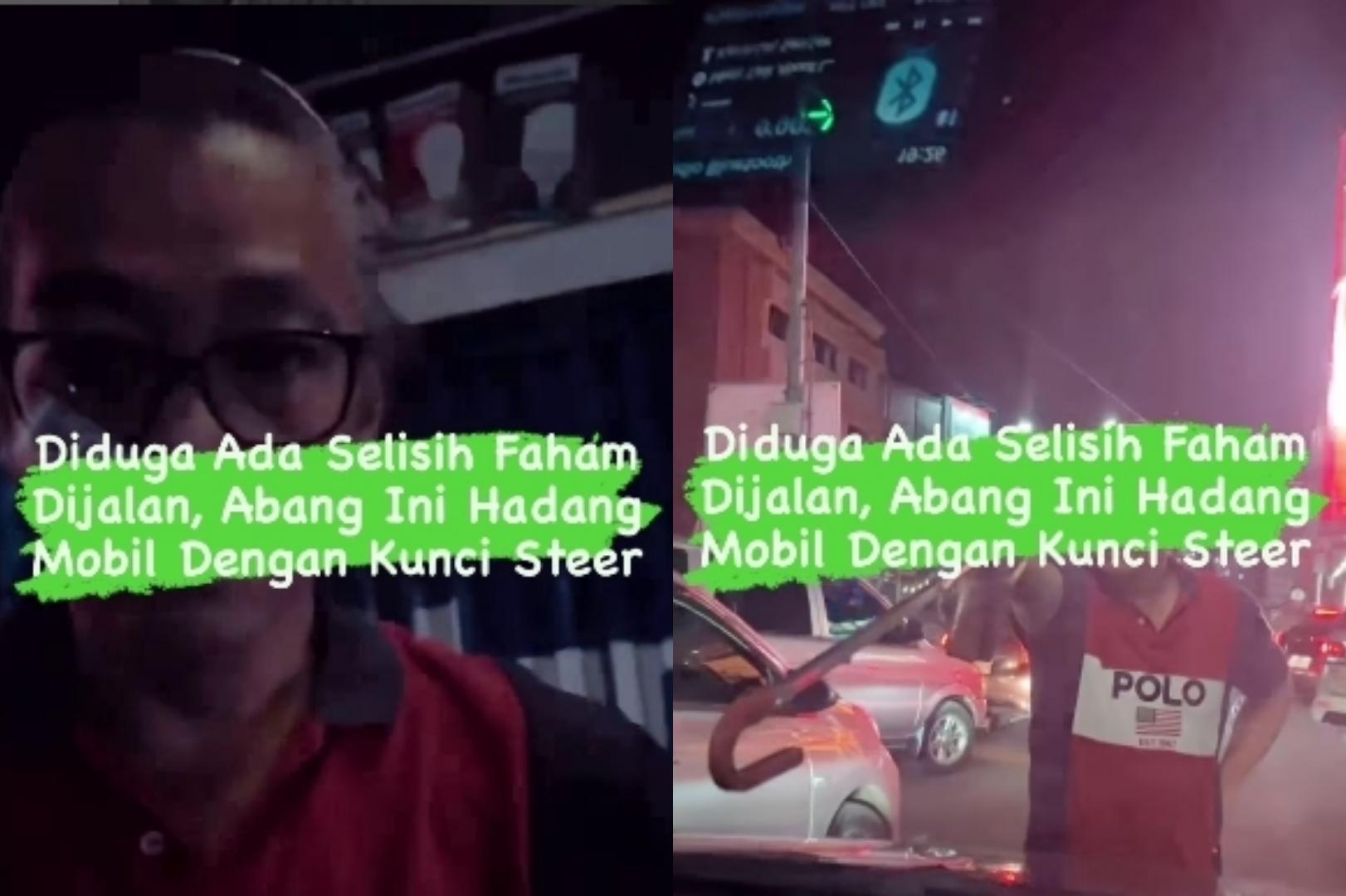 Tak Mau Diklakson, Pengemudi Innova Acungkan Kunci Stir Ajak Duel Pengendara Lain, Korban: Mau Belok