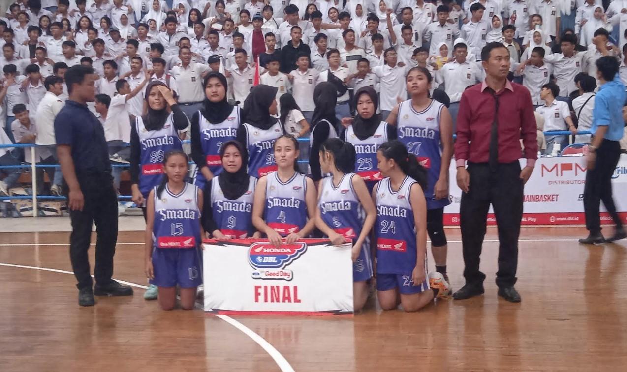 Taklukan SMA Santo Paulus, Tim Basket Putri SMAN 2 Jember Lolos ke Final Honda DBL 2024