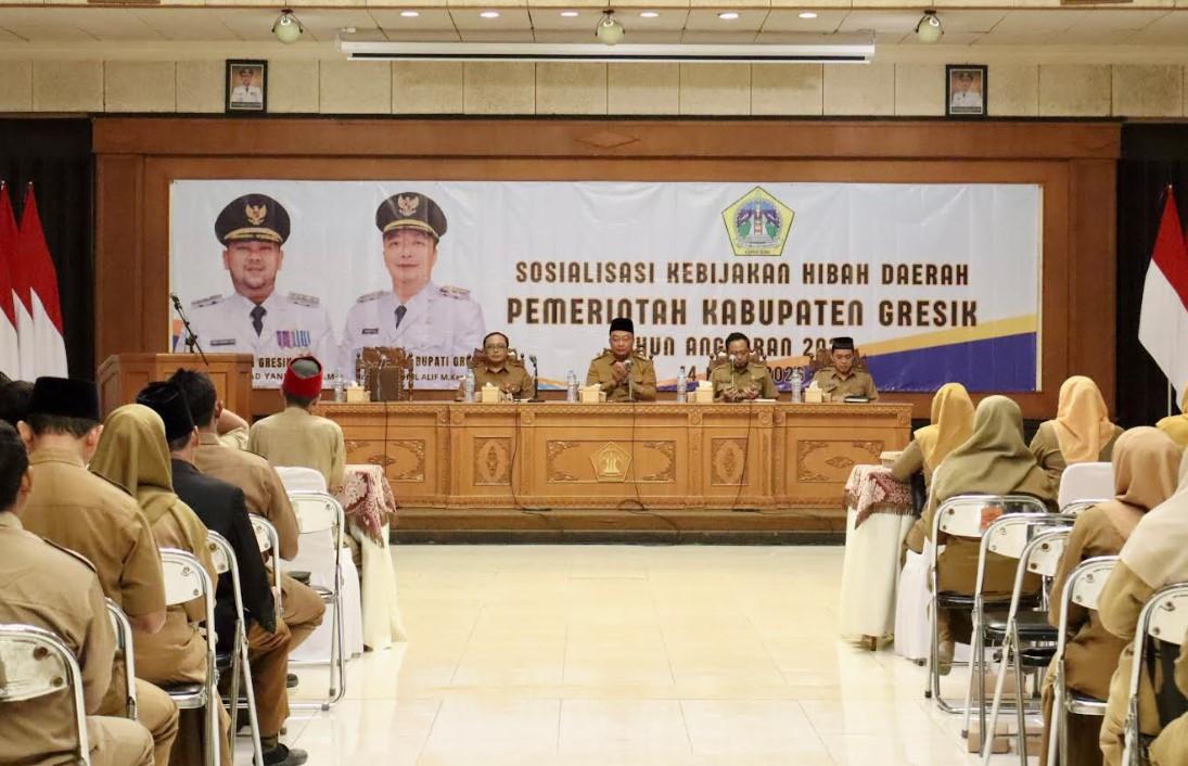 Cegah Salah Sasaran, Pemkab Gresik Perketat Verifikasi Hibah Daerah hingga Tingkat Desa