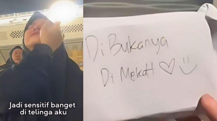 Tangis Haru Wanita saat Buka Amplop dari Sahabatnya di Makkah, Isinya Tak Terduga: Sering Ditanya