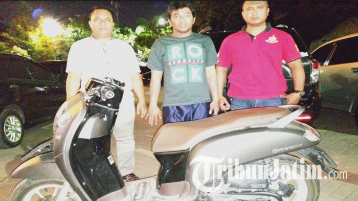 Polisi Curiga Motor Pria Ini Tanpa Plat Nomor Saat Melintasi Suramadu, Ketahuan Itu Curian di Gresik