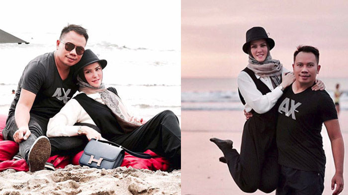 Jelang Resepsi, Netizen Dibuat Kaget Lihat Vicky Prasetyo dan Angel Lelga di Foto Prewedding Mereka