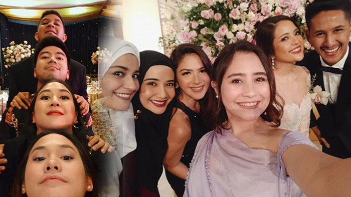 Mengintip Mereka yang Hadir di Resepsi Tasya Kamila, Artis hingga Menteri, Busananya Kece-kece!