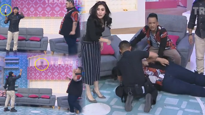 Lakukan Atraksi Api, Ivan Gunawan Pingsan Depan Ayu Ting Ting, Netizen Cibir Umpatan Ayu ke Kru TV