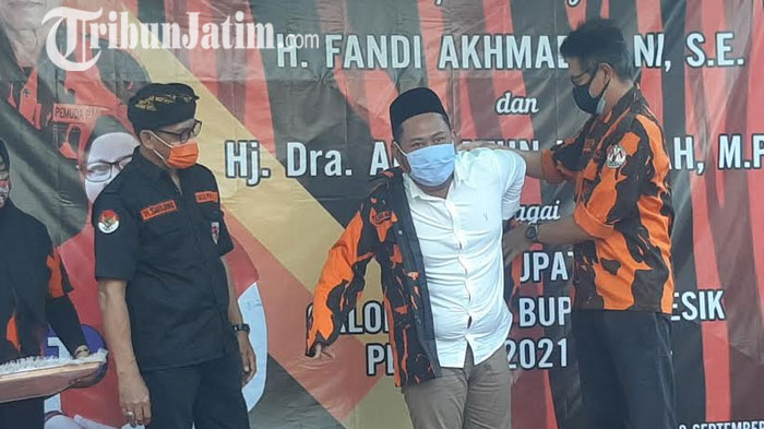 Lagi, Pasangan Gus Yani – Ning Min Dapat Dukungan Pemuda Pancasila di Pilkada Gresik
