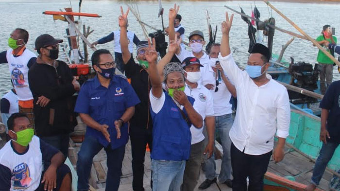 Ratusan Nelayan Beri Dukungan Gus Yani - Bu Min