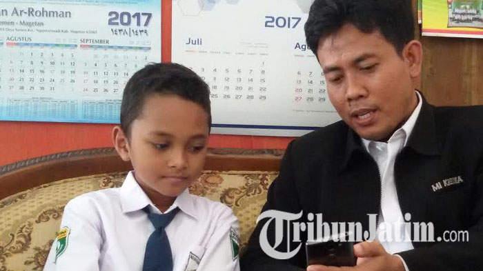 Video Viral, Tak Punya Biaya Lomba Internasional, Bocah Jago Matematika Asal Madiun Curhat ke Jokowi