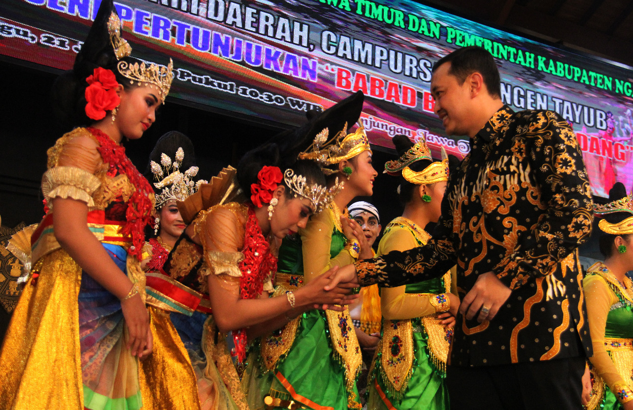 Pergelaran Duta Seni Budaya Kabupaten Nganjuk ’Wayang Timplong’ Dimanakah Kamu?