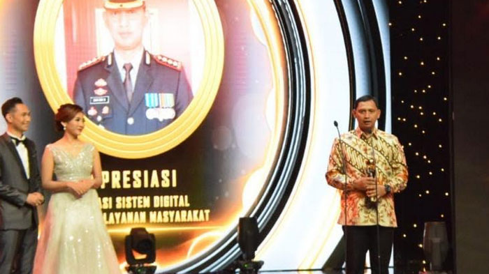 Sabet Penghargaan Indonesia Award, Polresta Sidoarjo Garap Proyek SPKT Satu Pintu & Dilaunching 2020