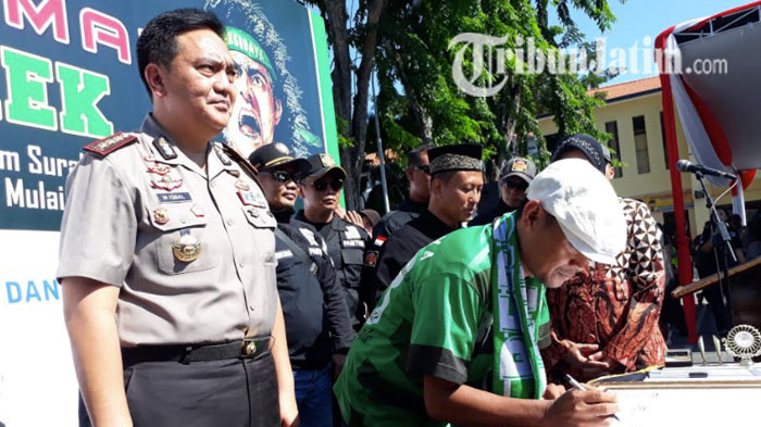 Deklarasi Damai Berjalan Lancar, Bonek Berencana Ajak PSHT Nonton Laga Persebaya