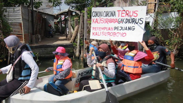 Sisir Sungai Surabaya dari Gresik, PP Kali Surabaya Temukan Ratusan Bangunan Liar di Tepi Sungai