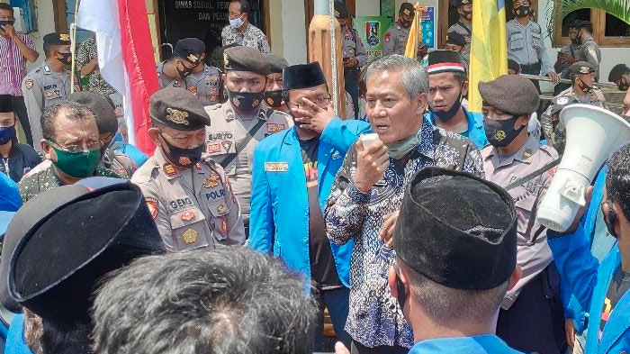 Buntut BPNT Bermasalah, Mahasiswa Kembali Demo Dinsos hingga Desak Copot Jabatan