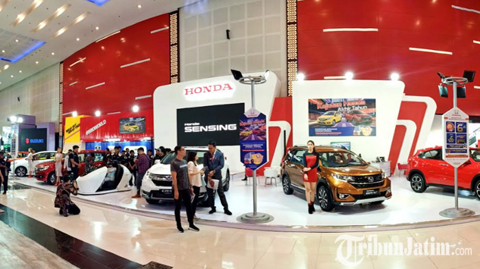 lIMS Surabaya 2019, Honda Tampilkan Special Display All New Honda Brio & Simulator Honda Sensing