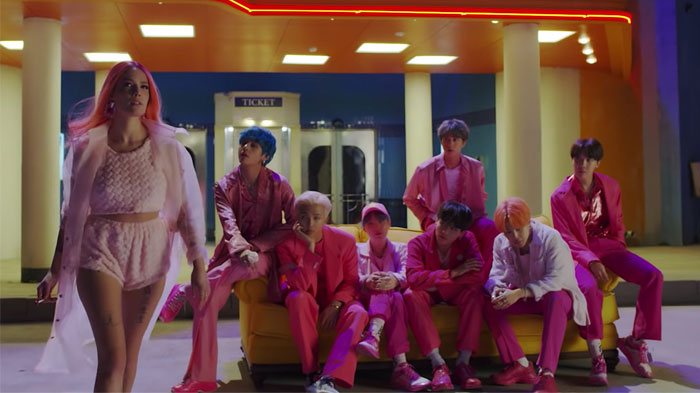 Kumpulan Video Paling Banyak Like Berdasarkan YouTube Rewind, MV Boy With Luv BTS Ft Halsey Nomor 2