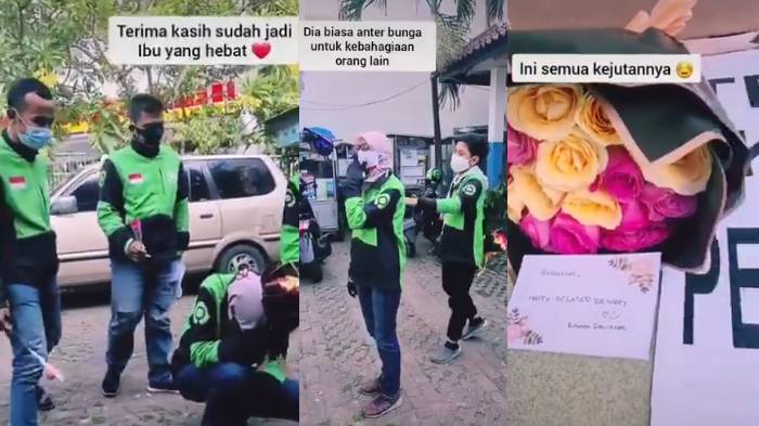 VIRAL Drivel Ojok Cewek Ini Diberi Kejutan Ulang Tahun oleh Teman 1 Basecamp, Menunduk & Ucap Begini