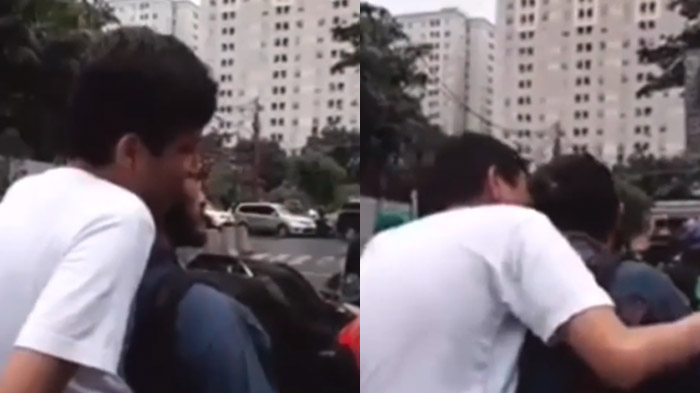 Dituding Netizen Pasangan Gay Bermesraan di Motor, Akun Ini Ungkapkan Kisah Pilu 2 Pria Tersebut