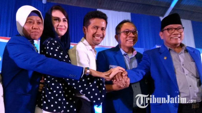 Deklarasi Tekad Pemenangan PAN di Jawa Timur, Konsolidasi Partai untuk Menangkan Khofifah-Emil