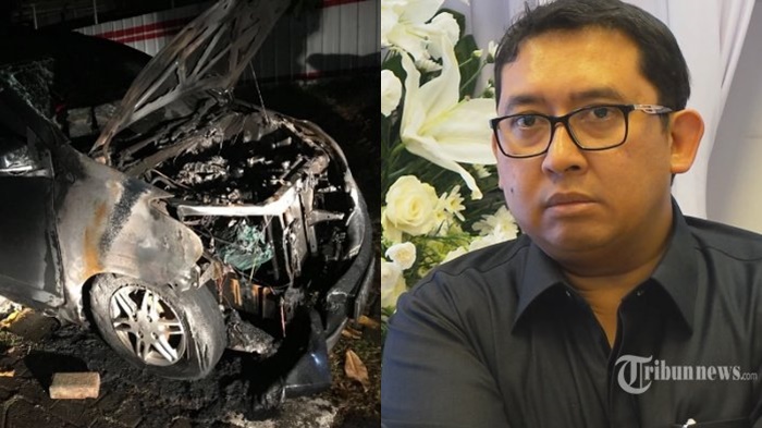 Unggah Foto Mobil Neno Warisman yang Terbakar, Fadli Zon: Maju Terus, Jangan Takut