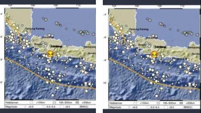 Gempa Garut Magnitudo 6,4 Buat Warga Panik, Getaran Terasa Lama, Ada Kaitannya dengan Gempa Cianjur?